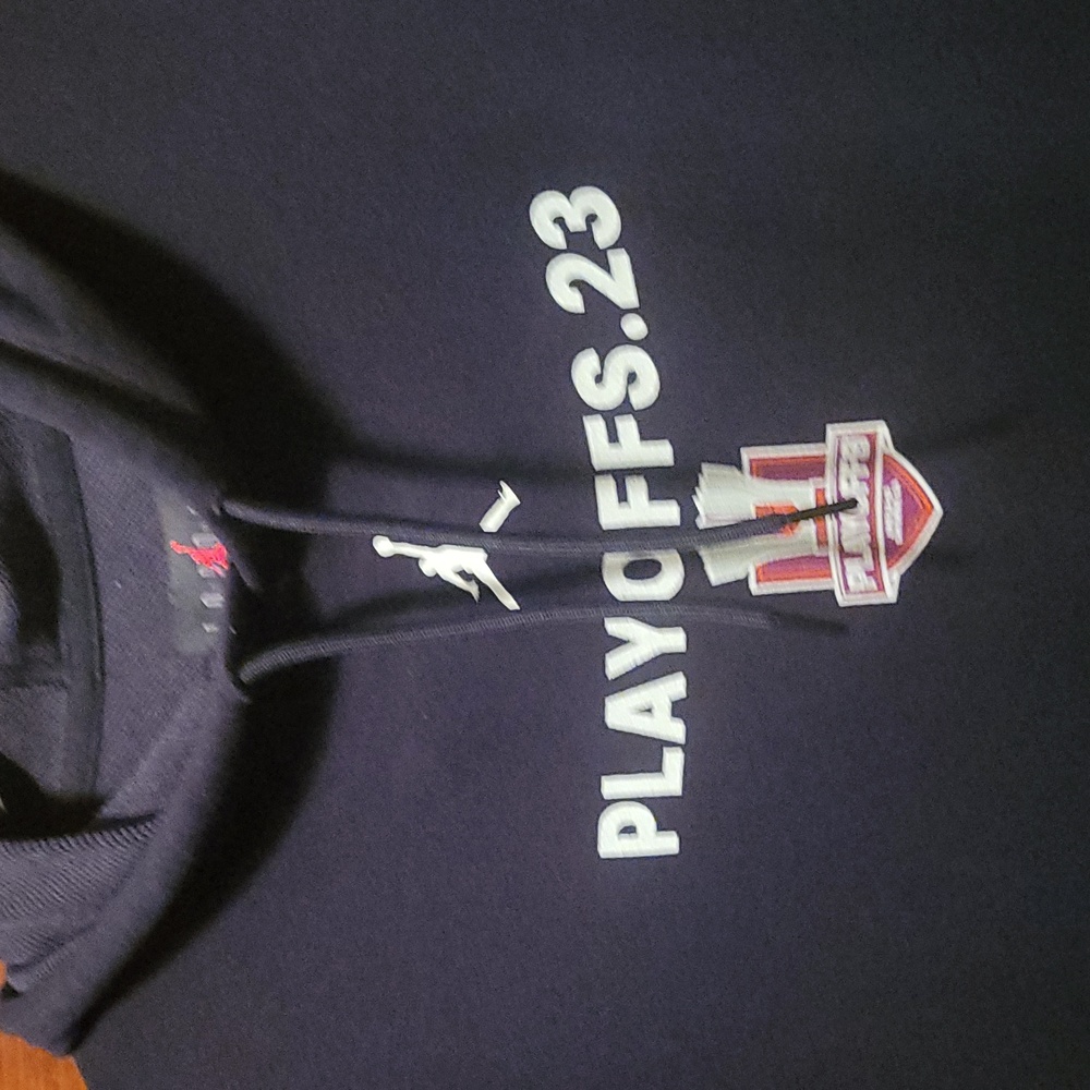 Jordan Play off 23  San Diego California large Unisex black pullover Hoodie
